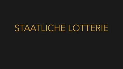 staatliche lotterie kndigen